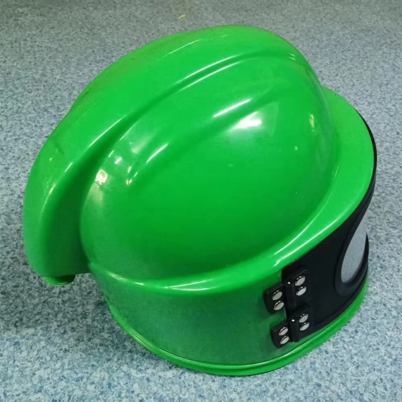 ABS Sandblaster Helmet with Cape Blasting Suit Industrial Protective Helmets Hood for Blasting Welding Painting