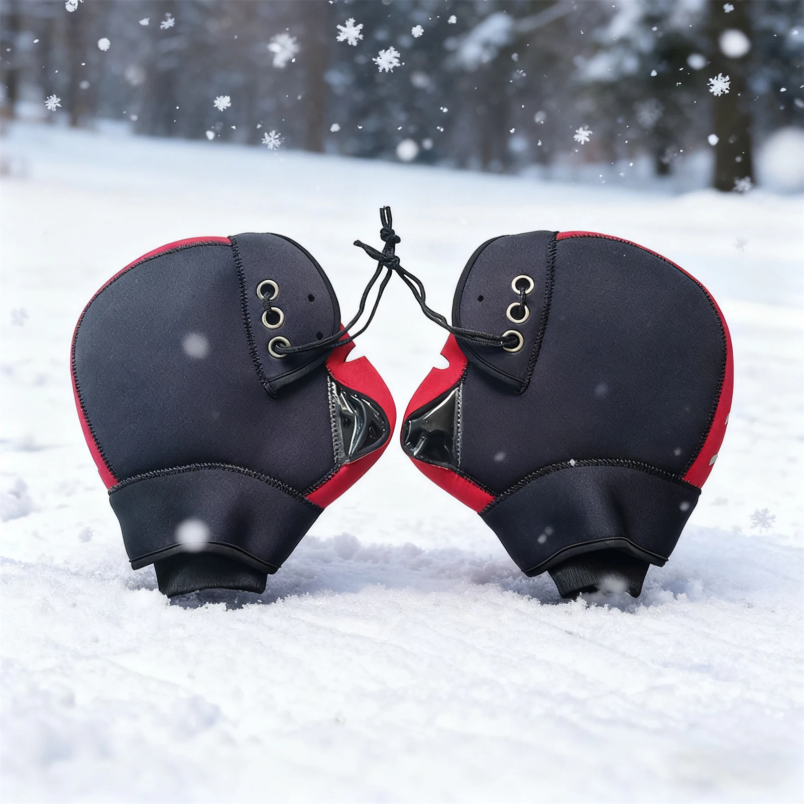 

Зимние теплые перчатки для мотоцикла, муфты на руль, защита рук, мотоцикл, скутер, толстая теплая ручка, руль, ветрозащитная муфта