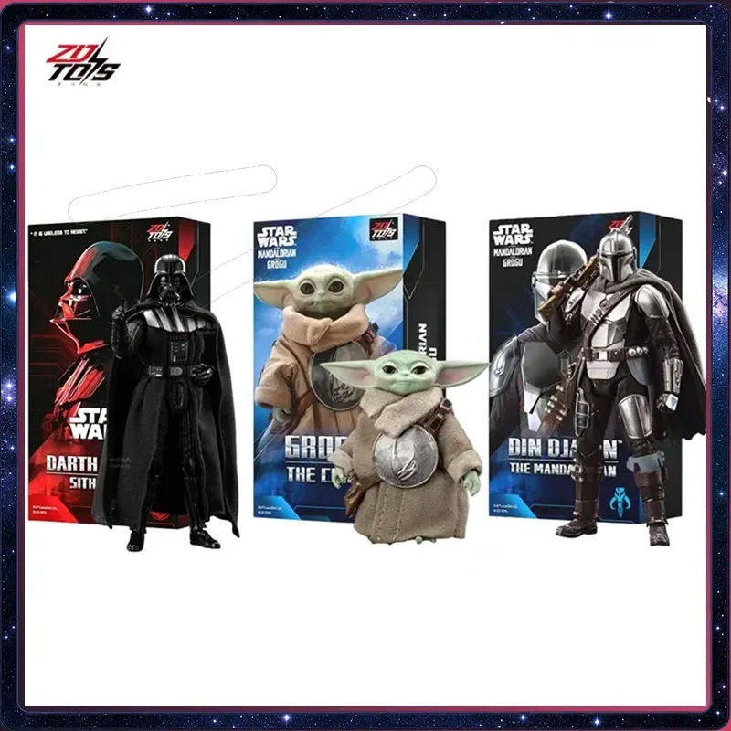 Figura de Acción de Star Wars Zdtds 1/10, Darth Vader, Stormtrooper, Mandaloriano, Modelo Coleccionable para Exhibición, Regalo