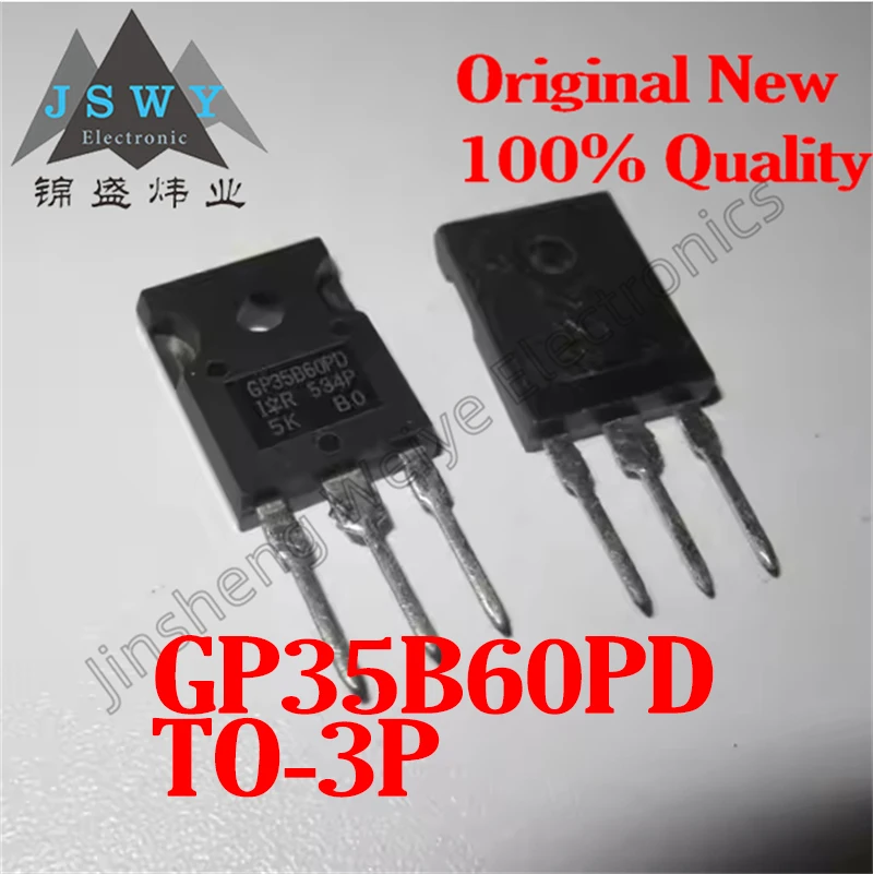 

(1/5pcs) IRGP35B60PD TO-247 IRGP35B60/IGBT Transistor/650V150A/New Original Stock Electronics