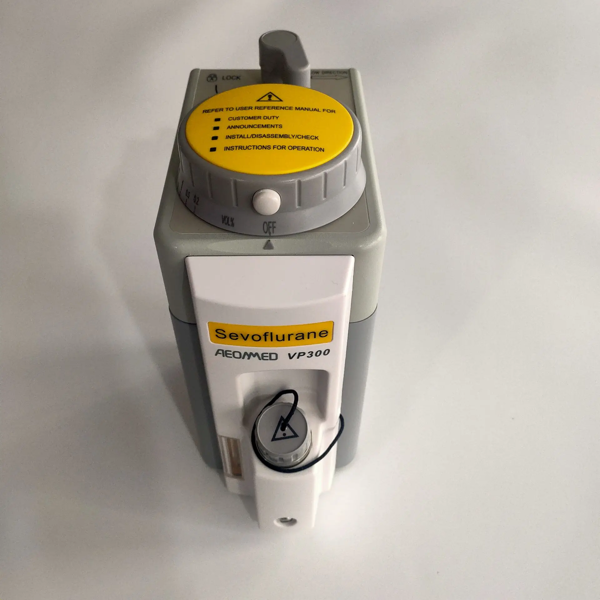 Aeonmed Isoflurane Vaporizer Pourfill Selectatec Mount VP300 Anesthesia Vapor