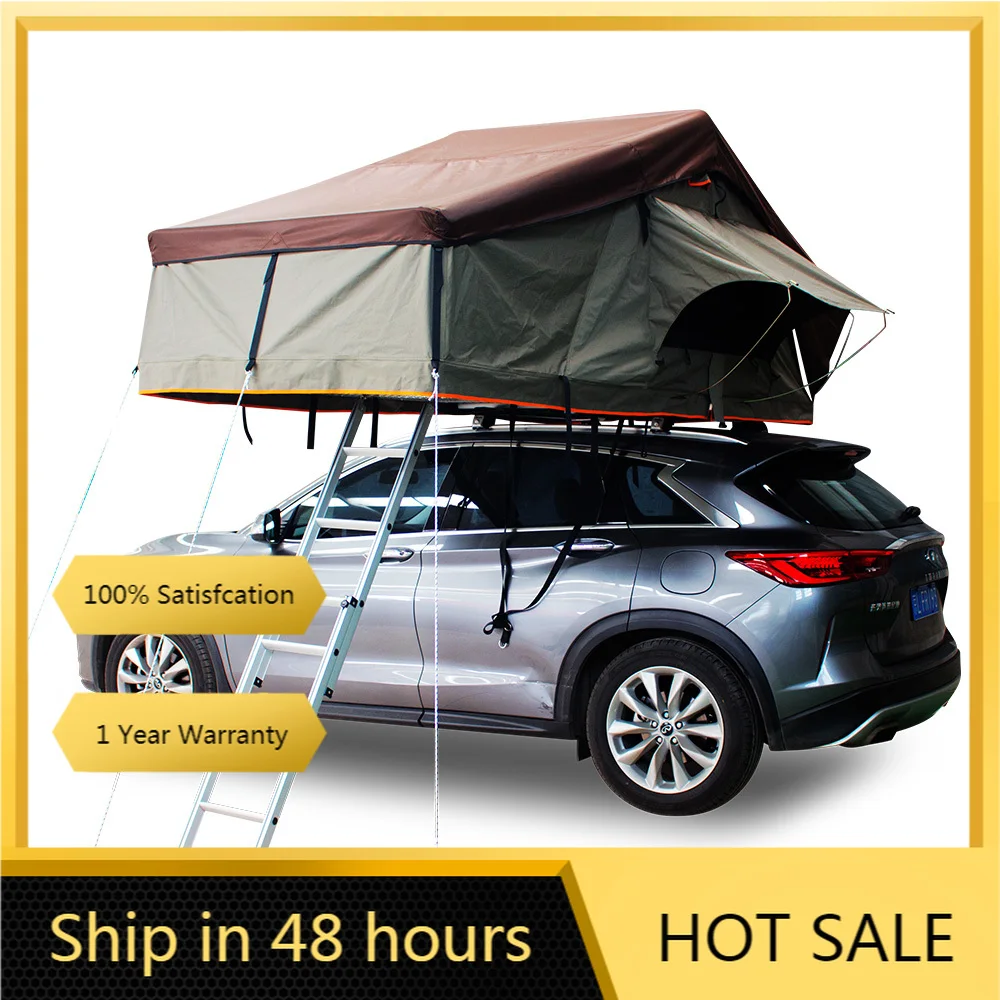 4x4 Camper Trailer Roof Top Tent With Roof Rack Car Camping Tent For Sale