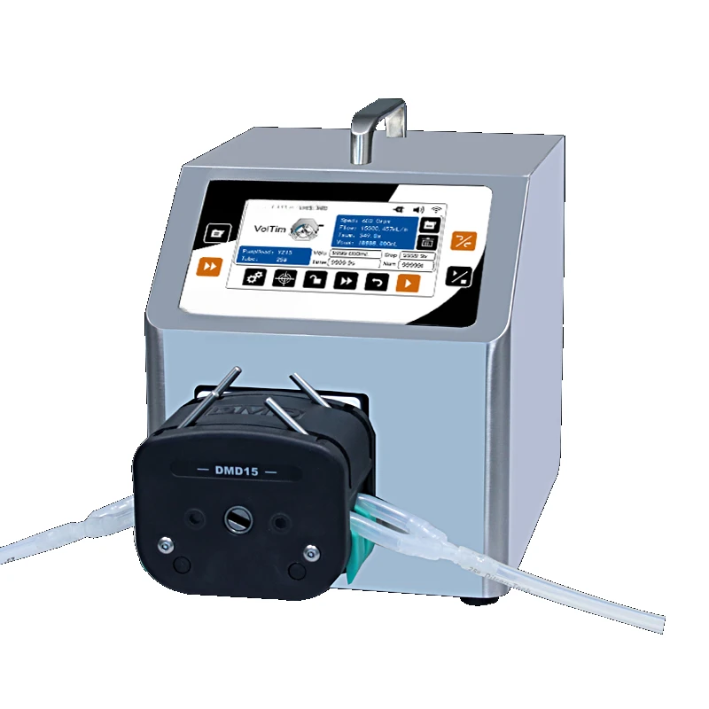 Touch screen servo motor high-precision low pulsation liquid metering pump filling machine