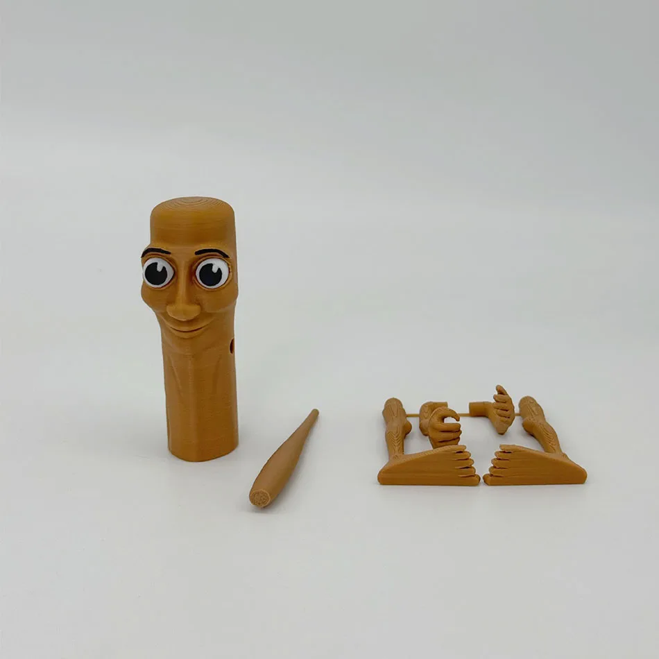 Tungtungsahur Figura Ballerina Cappuccino Action Figure Brainbot Anime Tralalero Tralala Shark Ornamento Mobile 3D Stampato Gioc