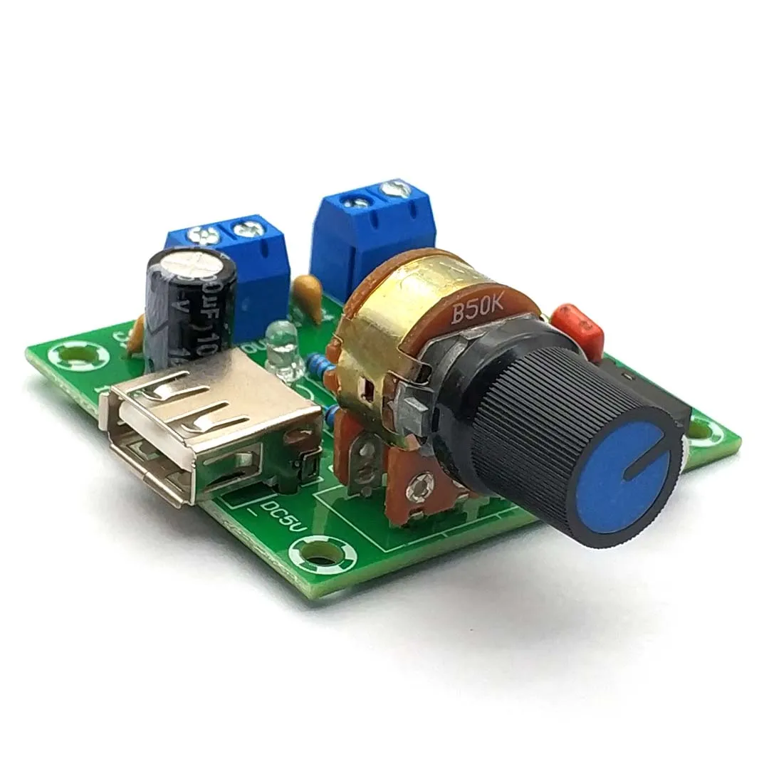 Mini Power Amplifier Board 5W+5W HiFi Two-Channel PM CM2038 5V USB Supply Power Audio Amplifier