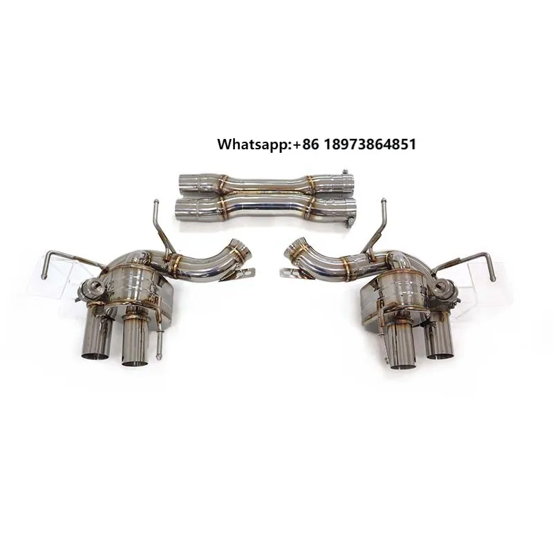 

ING Stainless Steel Exhaust Catback for Ferrari 812 Superfast 6.5L Auto Tuning Exhausted System With X Pipes Car Accessories