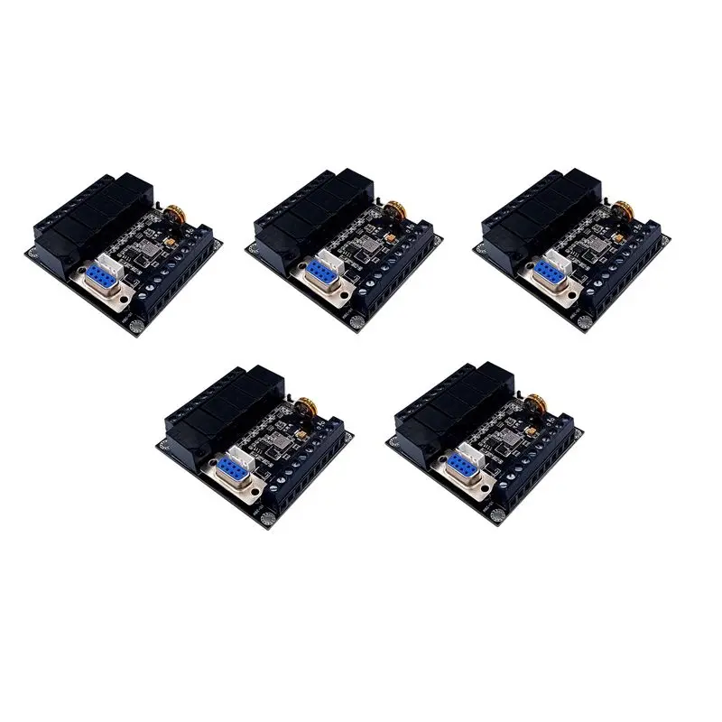 

THIVN-5X PLC Industrial Control Board FX1N-14MR Relay Module Editable Controller