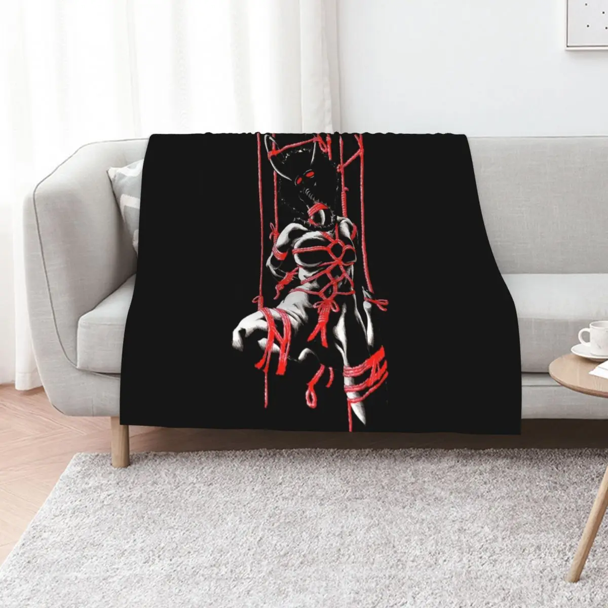 Suspended in Ecstacy black Throw Blanket Decorative Sofa For Sofa Thin Personalized Gift Hair Shaggy Luxury Blankets
