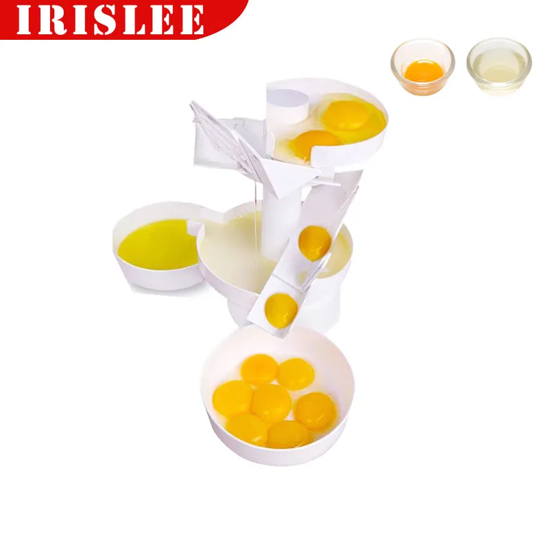 

Commercial Small Manual Egg White Yolk Separator Liquid Separation Machine For Duck Hen Eggs