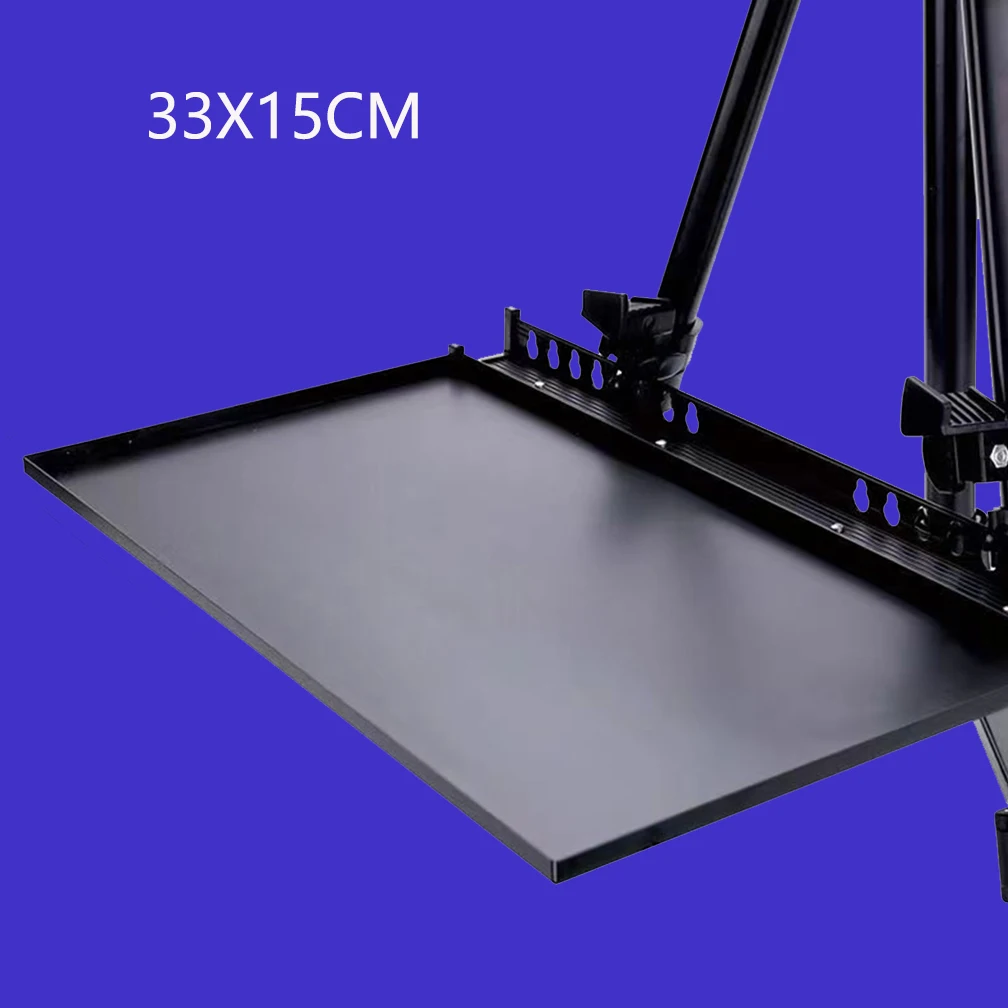 분리형 이젤 트레이 선반 교체 이젤 트레이 플라스틱 페인트 트레이 이젤 부착 트레이 스케치 랙 보관 설치가 용이함