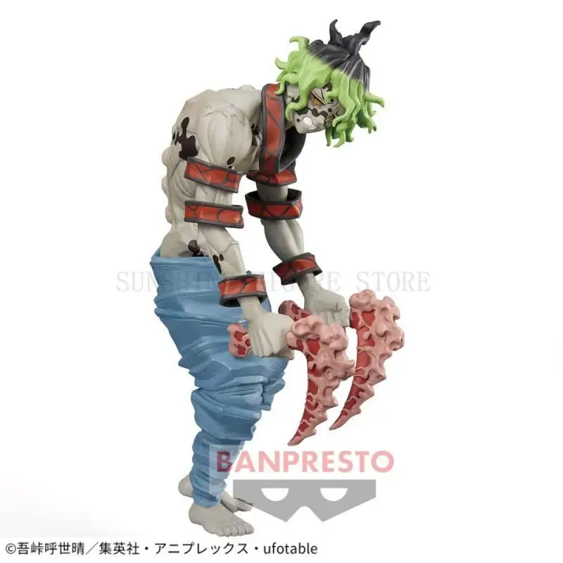 شخصيات نموذج أنمي Banpresto deman Slayer ، Gyokko ، Gyuutarou ، Hantengu ، Giyuutarou ، Daki ، ألعاب محاصر أصلية ، متوفرة بالمخزون