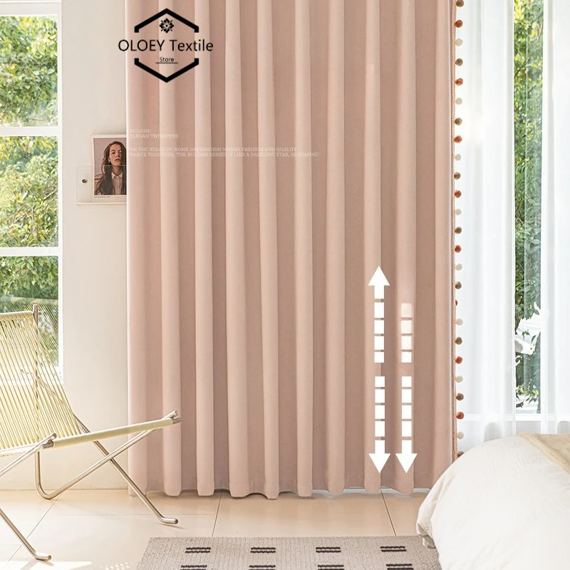 

Modern Snow White Heavy Light Blocking Curtains for Bedroom Living Room Blackout Window Drapes Thermal Insulated Luxury Panels