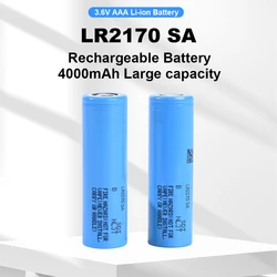 4PC LR2170SA 4000mAh Li ion battery cells 100% original rechargeable battery, 18650mAh, 25A, discharge 18650, 4000V lithium-ion