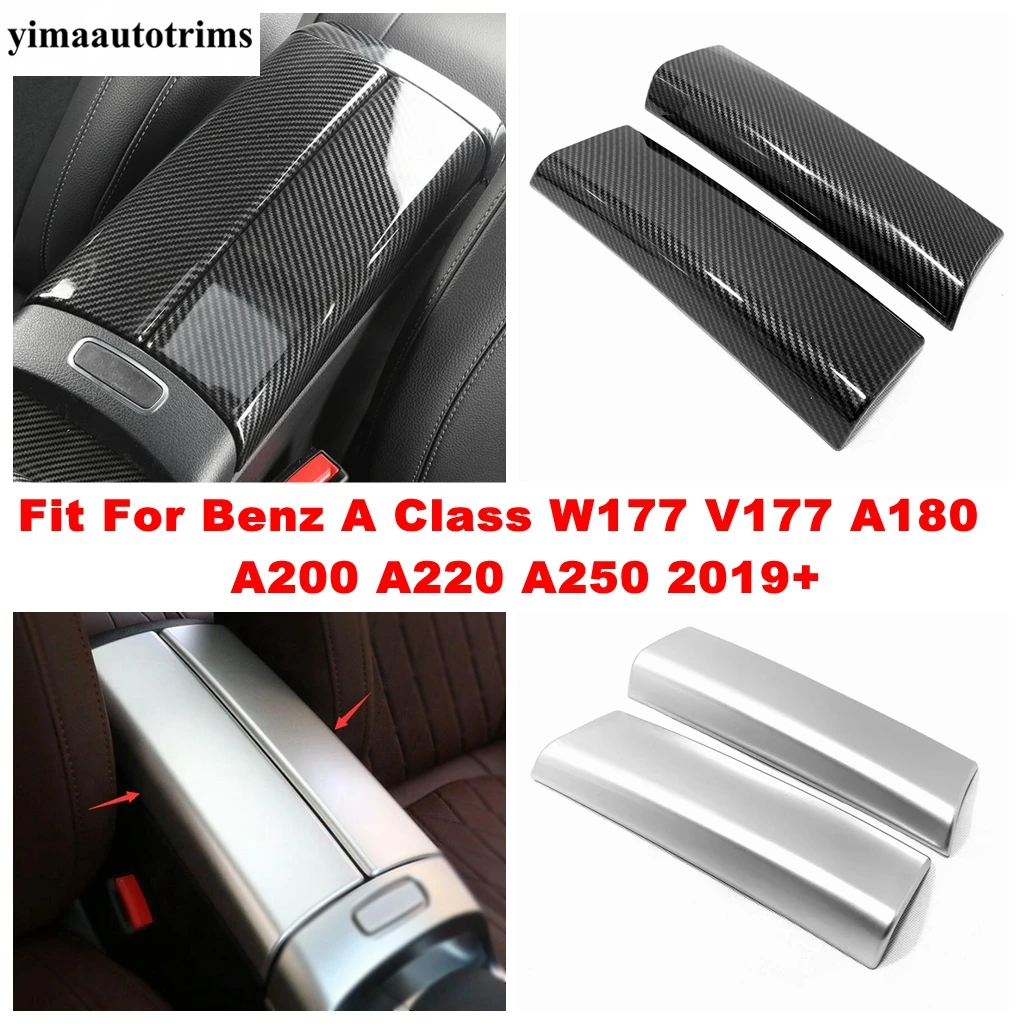 

ABS Car Central Armrest Storage Box Cover Trim Accessories For Mercedes-Benz A Class W177 V177 A180 A200 A220 A250 2019 - 2024