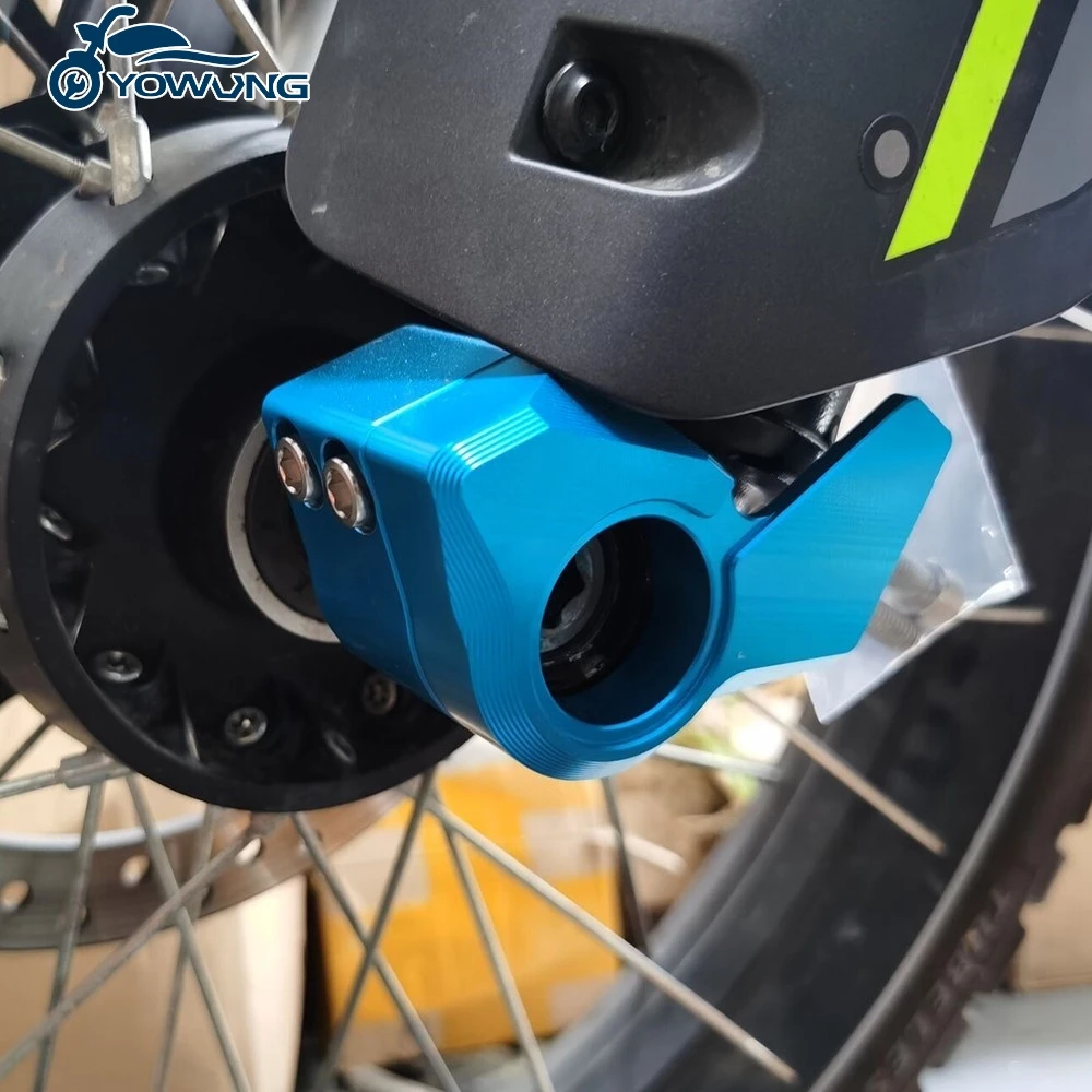 

Motorcycle Accessories FOR CFMOTO 450MT IBEX450 2024 2025 2026 IBEX Left Right Lower Fork Shoe Protectors Front ABS Sensor Guard