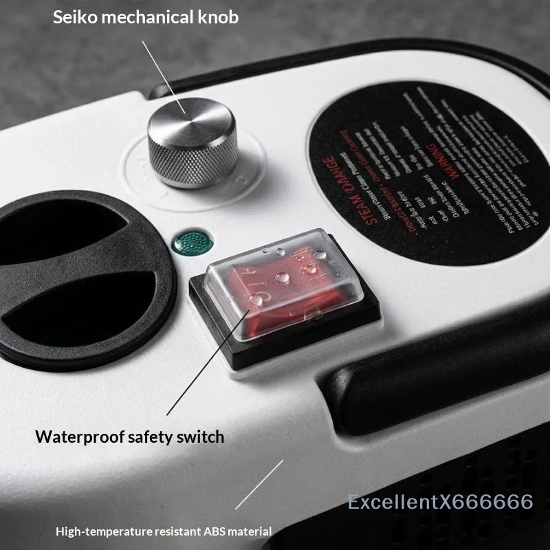High Pressure Steam Cleaner 1600W Fast Heating EU US Plug Powerful Stain Remover for Household Curtain Blinds Dust Cleaning
