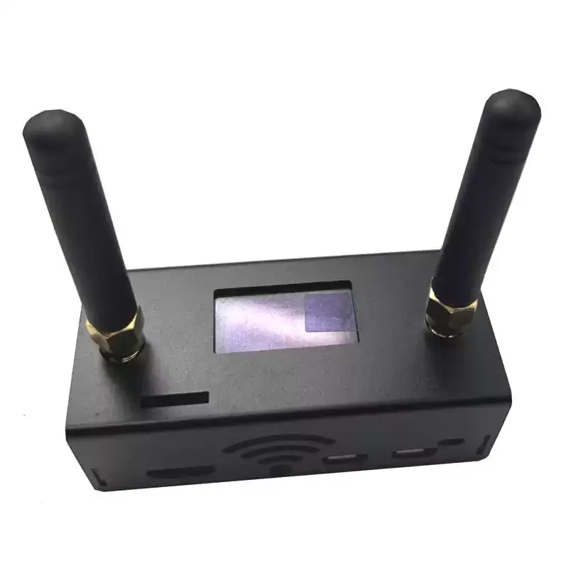 Mini Duplex Hotspot Dual Hat UHF VHF Band Wireless Radio CD Player