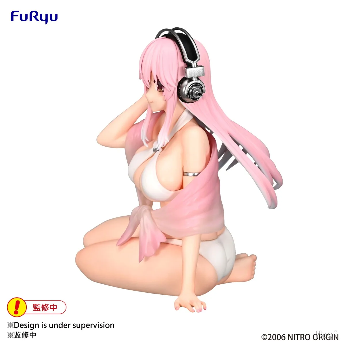 Oryginalne figurki anime FuRyu SUPER SONICO THE ANIMATION SUPERSONICO PVC, dostępne od ręki, figurki akcji, modele zabawek