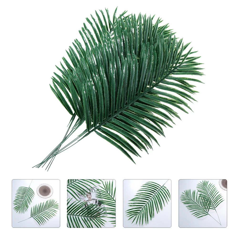 

8 pcs Sui Leaf Props Faux Leaves Artificial Leaves Decorative Household Decor DIY Decorations Wedding Practical