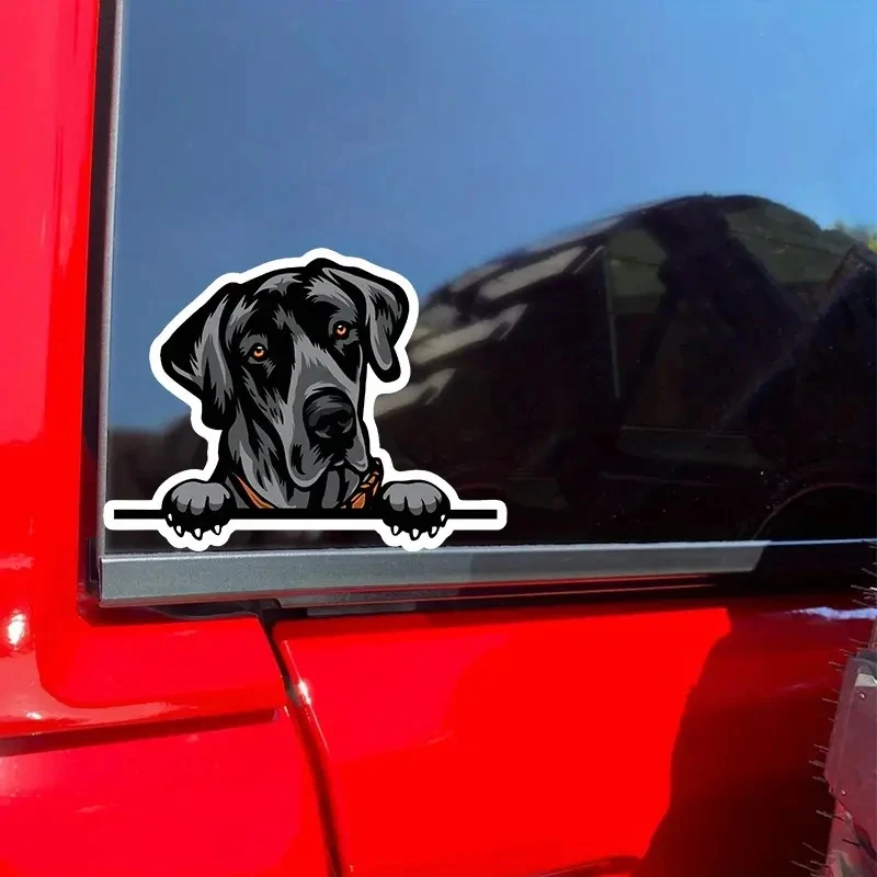 Great Dane Dog Creative Vinyl Waterproof Decal Stickers For Cars, Laptops, Wall Windows, Bumper