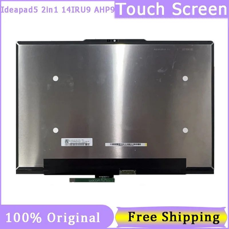 14 Inch Touch Screen For Lenovo IdeaPad 5 2in1 14AHP9 14IRU9 LCD Display Digitizer Assembly With Frame 1920X1200 30pins