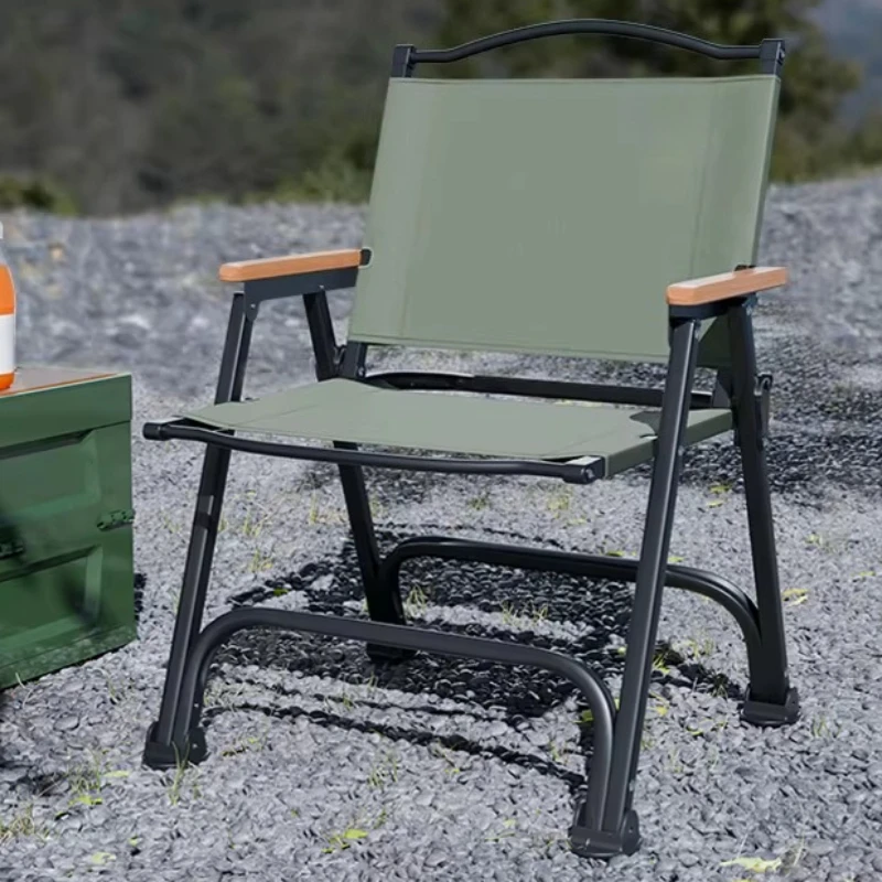 

Nordic Outdoor Camping Chair Armchair Folding Lightweight Camping Chair Backrest Relax Muebles De Campamento Outdoor Furniture