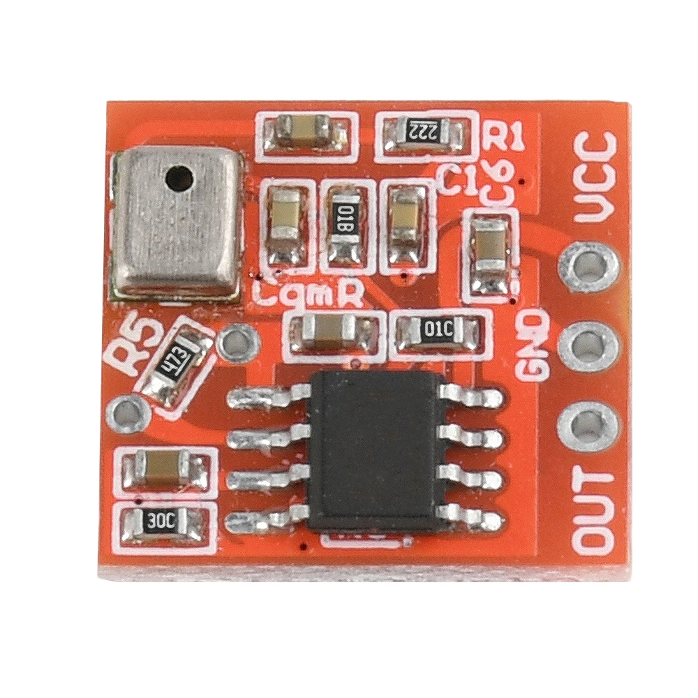DC 3-6V ซิลิคอนไมโครโฟนโมดูลขยาย Preamp เครื่องขยายเสียงจัดการประชุมไมโครโฟนโมดูลความไวสูง