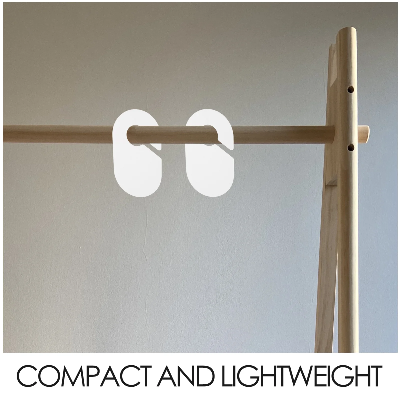 10 szt. Przegródek do szafy na ubrania do zawieszenia, kompaktowe plastikowe przegródki do szafy, łatwe w montażu, separatory rozmiarów ubrań do domu