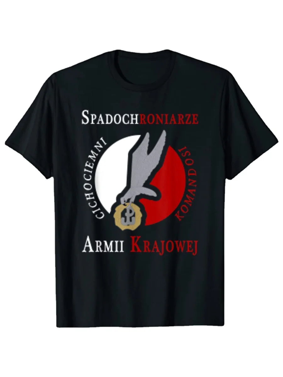 Polish Special Forces Polands Military Men T-Shirt Short Sleeve Casual Cotton O-Neck Summer TShirt