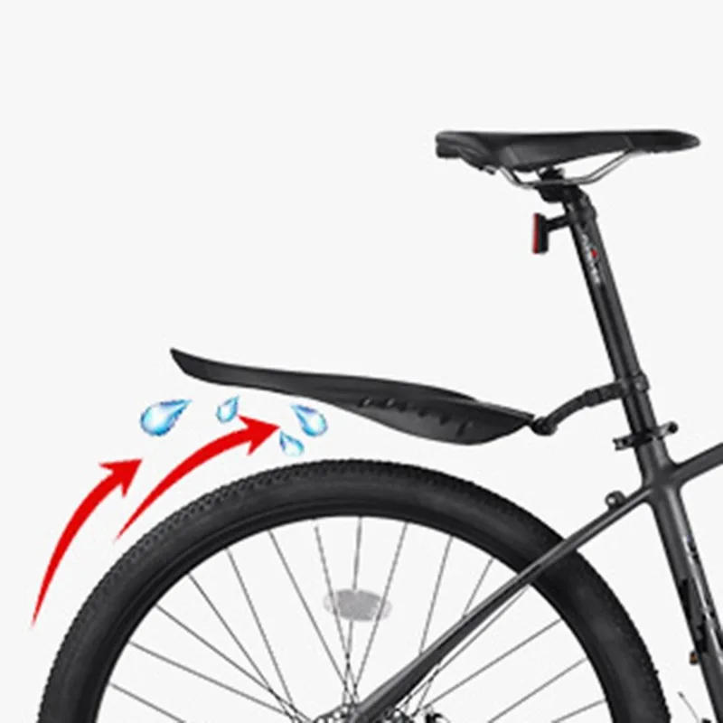 2pcs Bicycle Fender PP Soft Plastic Suitable Bicycles MTB DH Rear Shock BIKE Thicken Splash Protection Accessory