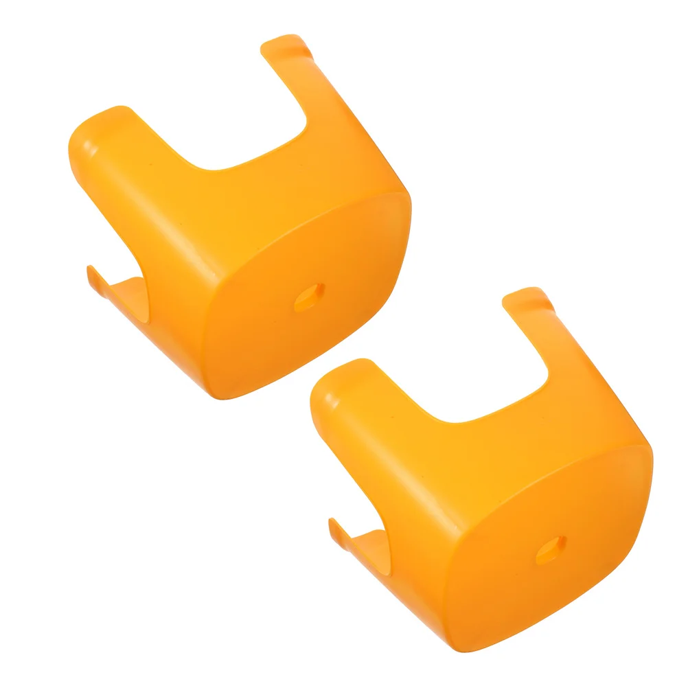 2Pcs Compact Plastic Stool Multipurpose Bathroom Step Stool Stable Footstool for Shower Toilet Training Household Use