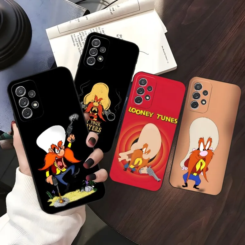 Yosemite Sam Phone Case For Samsung Galaxy S30 S23 S22 S21 S20 Ultra Fe S10 S9 Note 20 10 Pro Plus Cover