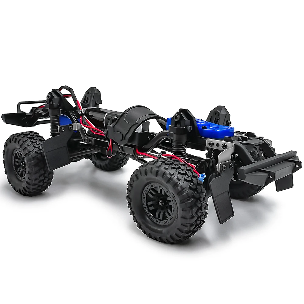 YEAHRUN-guardabarros de goma para coche, piezas de decoración de coche, 4 piezas, para 1/18 TRX-4M, Defender RC Crawler