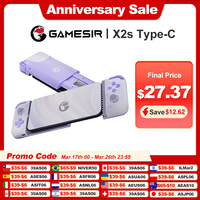 Gamesir X2S Gamepad Andriod Mobile Pro Gaming Controller Protable Moveable Usb Type C Port for iphone 15 with Hall Effect Sticks