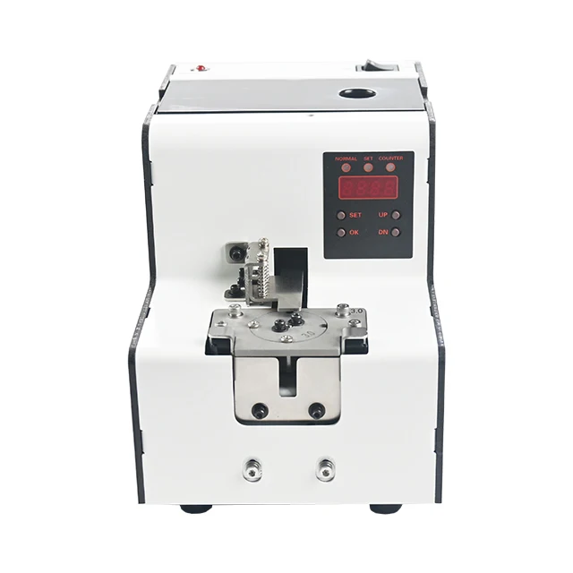 Stainless Steel Belt Adjustable Speed New Iron And White Black Rectangular Rotary Screw Supply Machine L200*W126*H150
