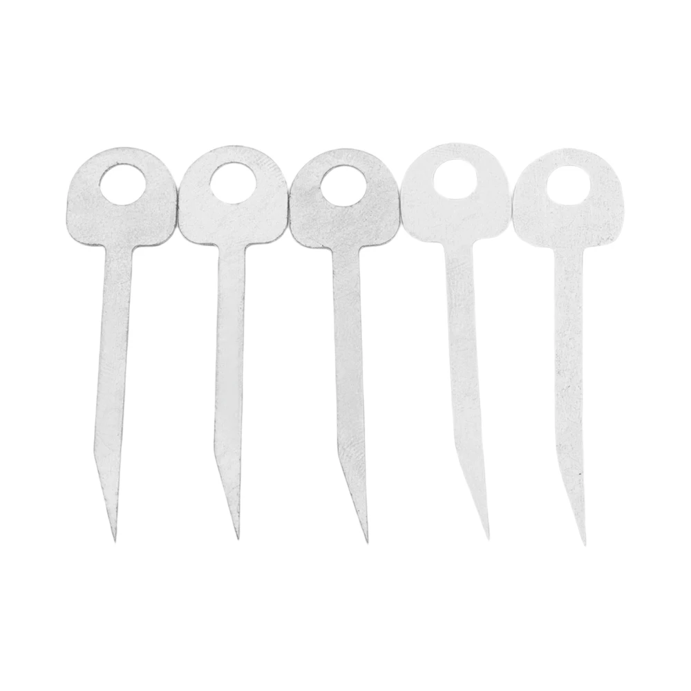 5pcs Padlock Bypass Tools Set Password Lock Inserts 3 Thin and 2 Thick Mini Washer Combination Tools Locksmith Hand Tools Kit