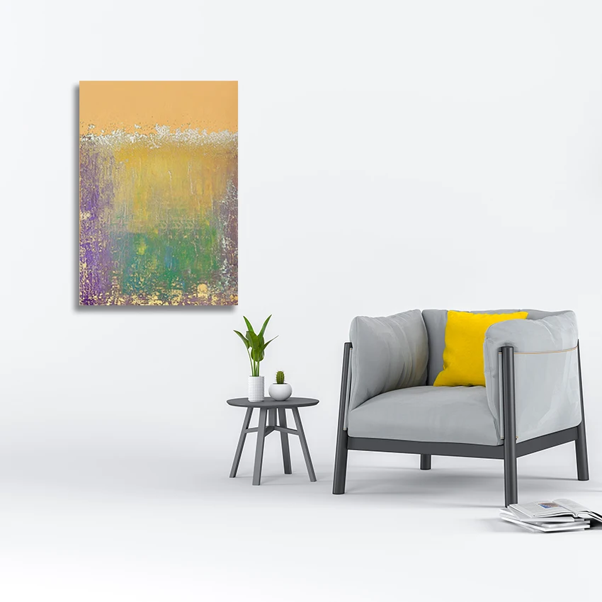 

Gold Foil Abstract Oil Paintings, No Framed, Modern Art Wall, Decoration Acrylic Textured Canvas Artwork, Interior Picture