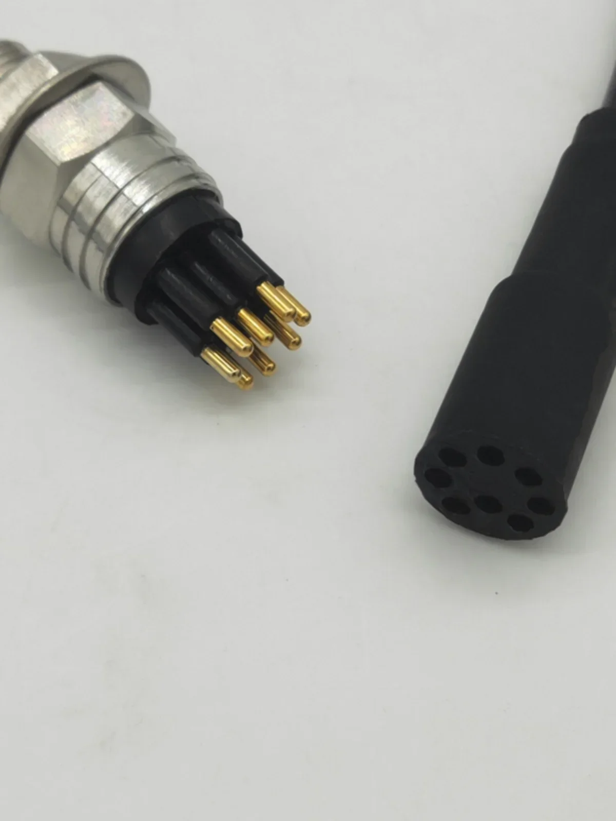 Connector 2-8-core micro ROV waterproof connector, underwater male and female plug socket