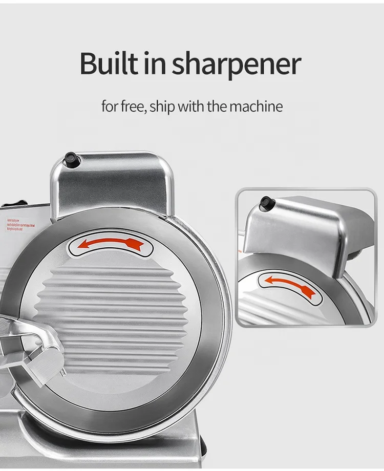 Frozen Meat Slicer Small Meat Cutting Machine Desktop Automatic Meat Slicer