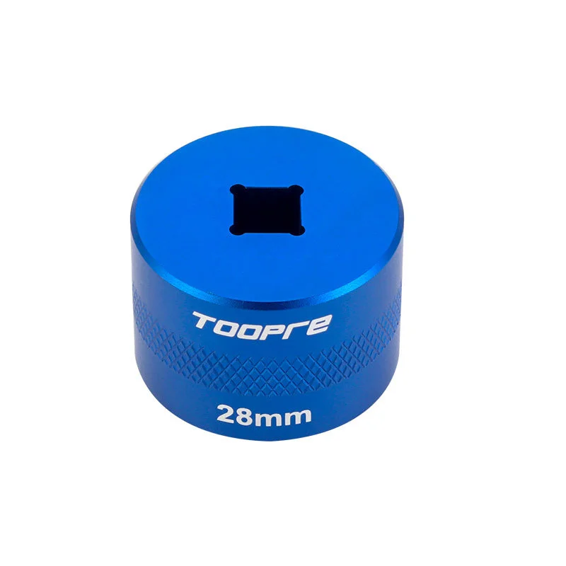 TOOPRE Bicycle Suspension Fork Crown Cap Socket Wrench 20/24/26/27/28/30/32mm MTB Air Fork Top Cap Repair Tool for FOX Rockshox. view 5