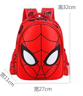 New Disney cartoon Avengers Spider-Man boys School Bag New Kindergarten Baby zaino piccolo per bambini zaino carino