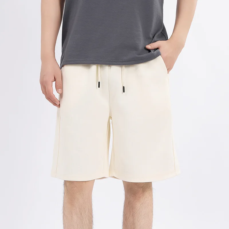 

European and American shorts, cotton composite sweatshirts, cotton shorts, new all-season men's fitness and casual sports shorts