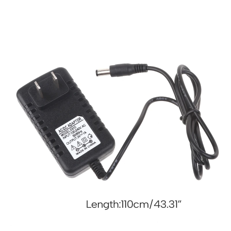 Eliminators Vielseitiger Netzadapter AAA Ersatz für 2 Batterien für Tischlampe, Bewegungsmelder, Mülleimer, Uhr, QXNF