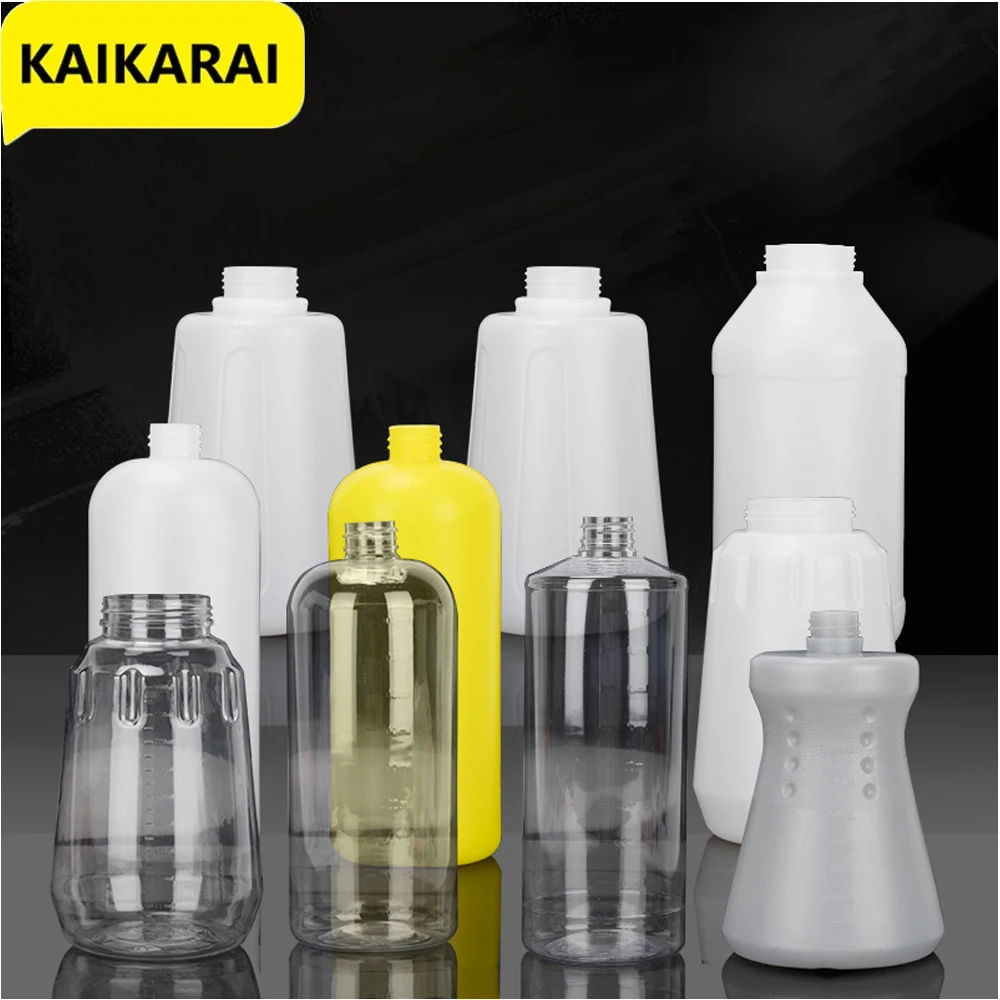 Snow Foam Lance Transparent Bottle Foam Cannon for High Pressure Washer Tank Kettle 1000ml 32oz Soap Gun Bottle Container
