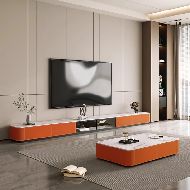 شاشة عرض طاولة تلفزيون إيطالية بسيطة لصالونات الترفيه على الحائط وغرفة المعيشة وحامل تلفزيون لبيت الدمى وأثاث Archivadores #5