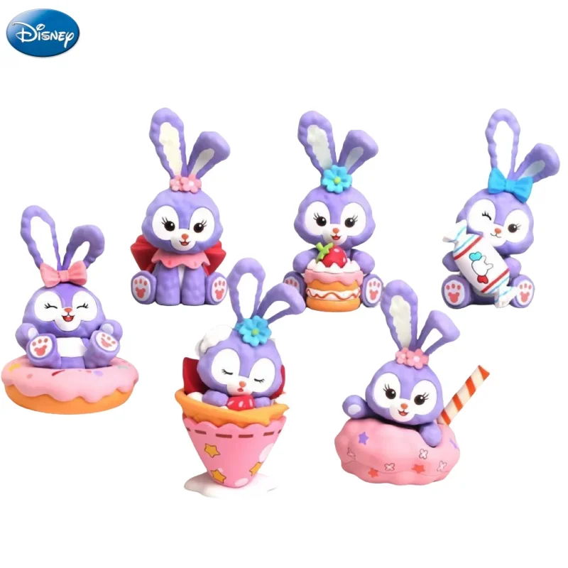 Disney Stellalou Desenhos Animados Figura Bonito Caixa Cega, Criativo Kawaii Desktop Boneca, Ornamento Modelo de Carro, Caixa de Presente Surpresa, Atacado