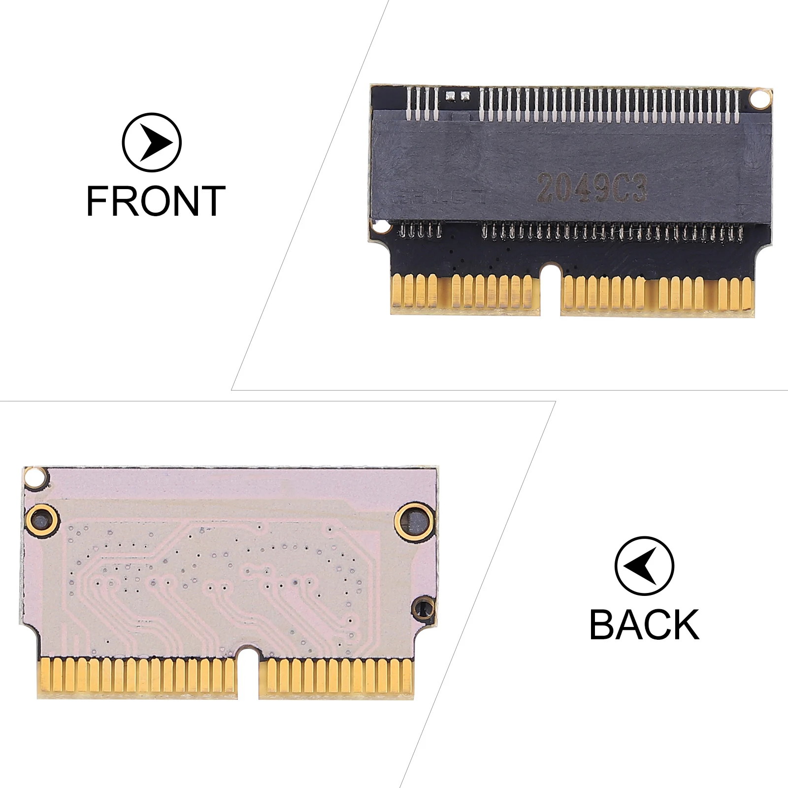

NVME SSD Card M 2 Protocol PCIe X4 Solid State Drive Adapter Laptop Upgrade Convert Hard Drive Slot Replacement