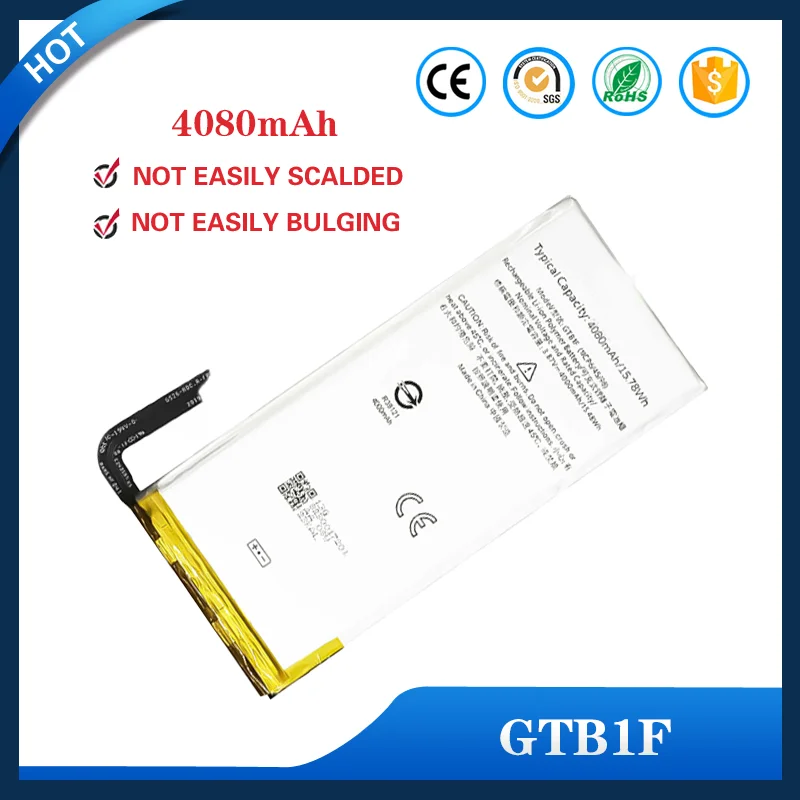 

Rechargeable Battery For Google Pixel 5 5A 5A 5G 6 6A 6 Pro Pixel5 Pixel6 6Pro HTC GTB1F G27FU GMSB3 G63QN GLU7G