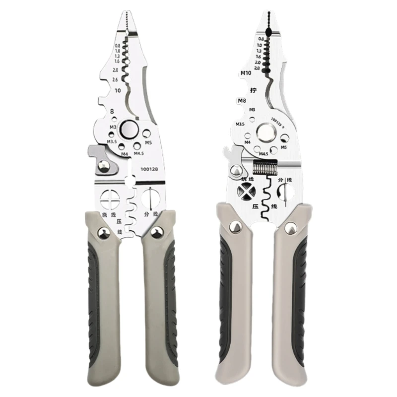 

Q2Q4 Effective Wire Cutter and Stripper Crafted from High Carbon Steel Perfect for Home Renovations and Appliance Repair