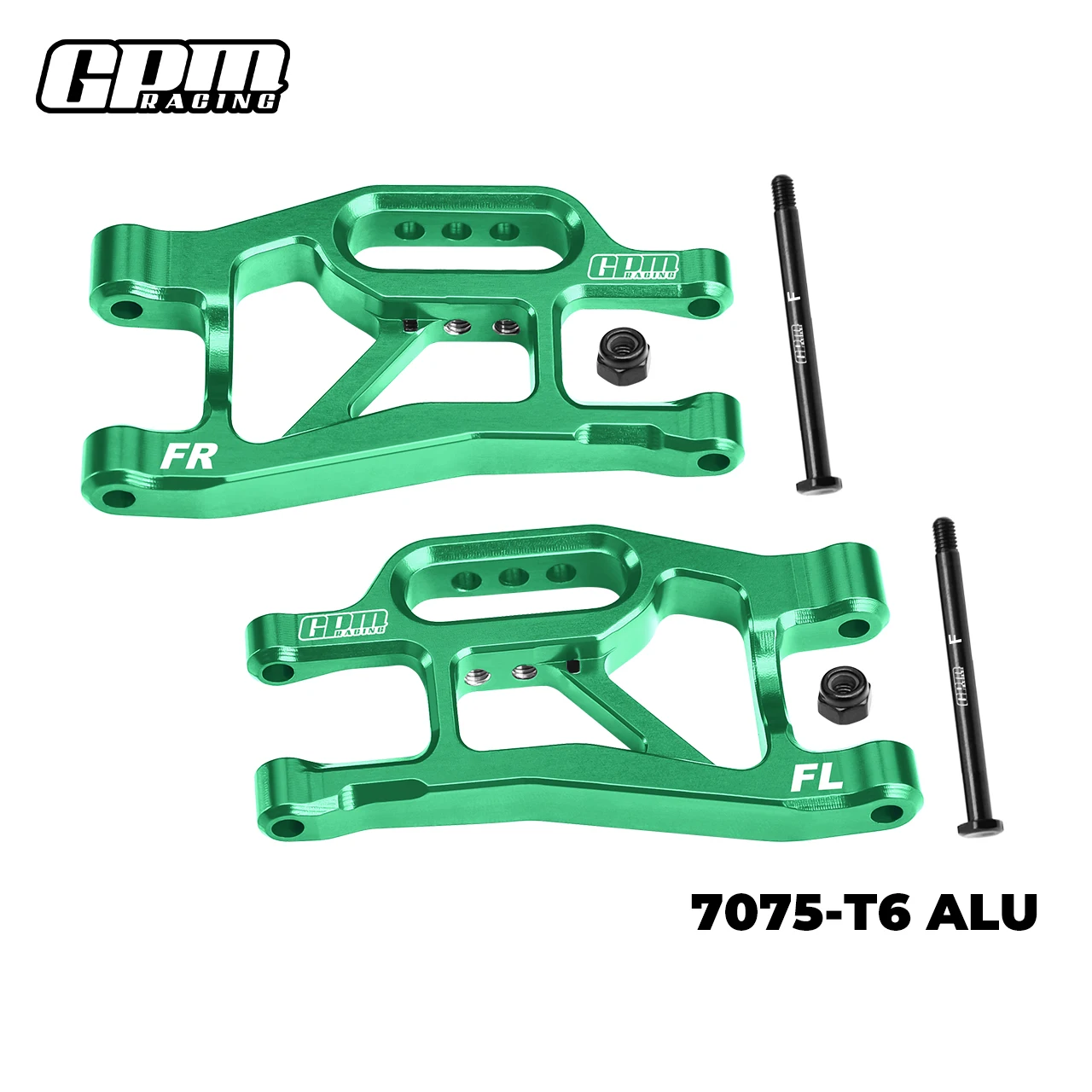 Brazo de suspensión inferior delantera de aleación GPM 7075-T6 para TRAXXAS MINI SLASH 4X4-108164-1